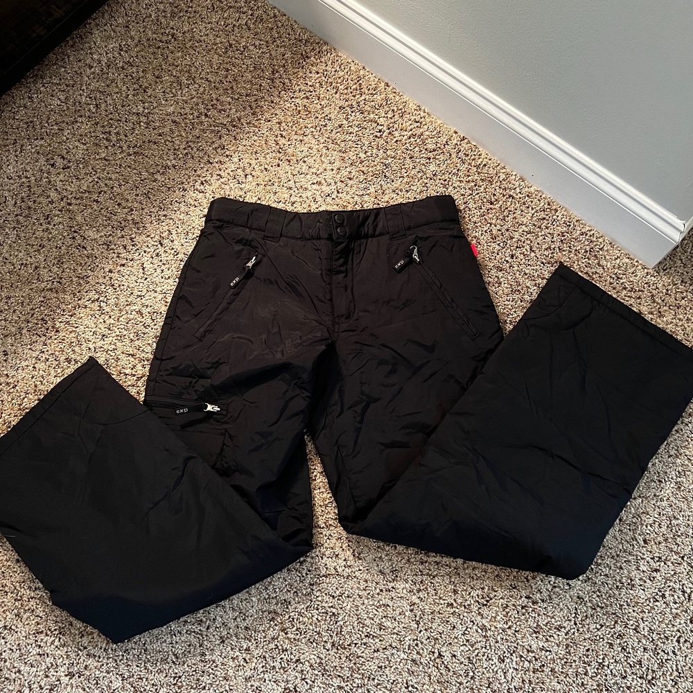 NWOT Women's EXP Snow Pants, Black, Medium